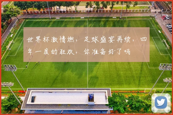 世界杯激情燃，足球盛宴再续，四年一度的狂欢，你准备好了吗
